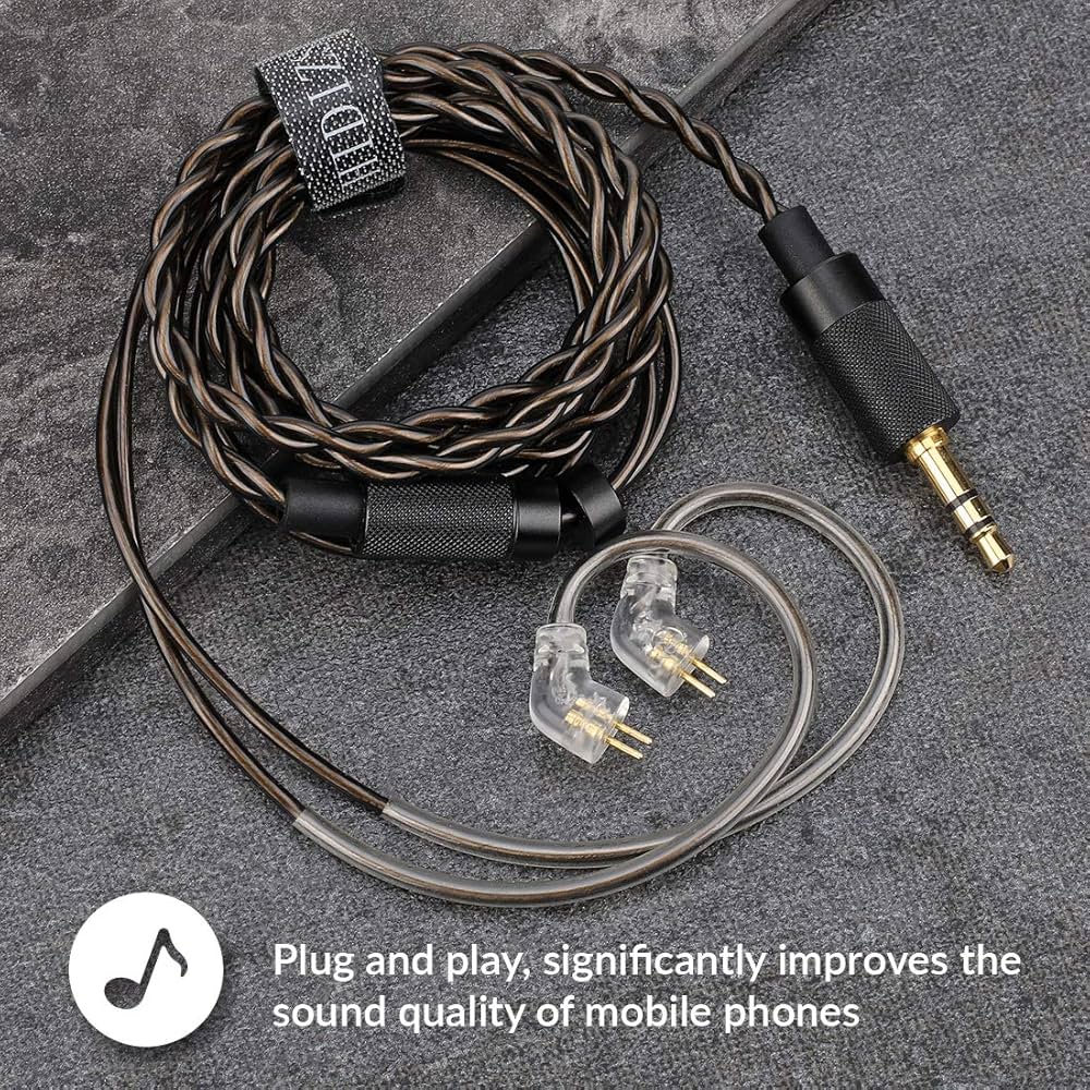 HIDIZS Replacement Audio Upgrade Cable,Detachable Earphone